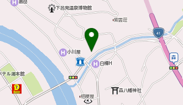 飛騨牛・焼肉 ジュージュの地図画像