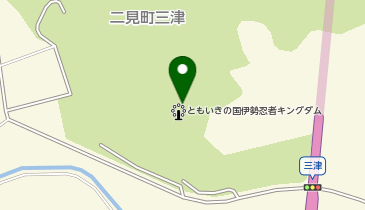 伊勢安土桃山城下街 合戦大食事処の地図画像