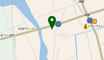 ヴァンサンカン 藍住店の地図画像