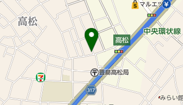 和食 しゅくりあの地図画像