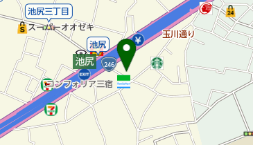 旬彩なないろの地図画像