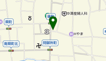 むくげの花の地図画像
