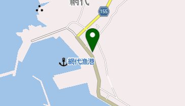 あじろカフェなだばたの地図画像