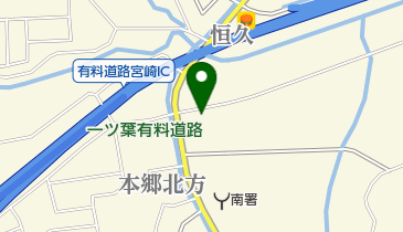 とんかつ十兵衛 宮崎店の地図画像