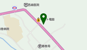 山口食堂の地図画像