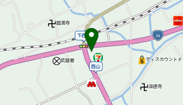 那かむら 武雄店の地図画像