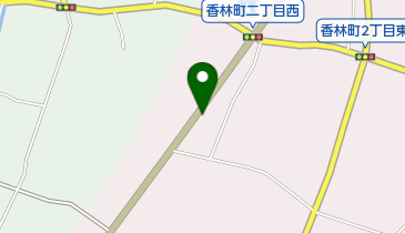 創作うどん こむぎの地図画像