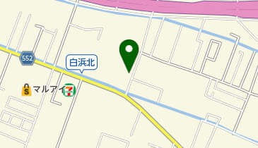 アジアンエスニック料理 マヤの地図画像