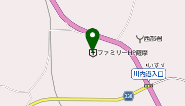 レストラン華きらの地図画像