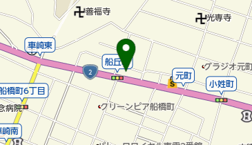 洋食のオーニシの地図画像
