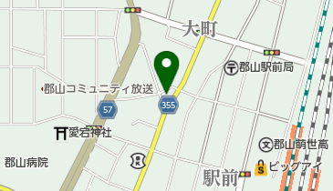 お好み本舗 ぽぽの地図画像