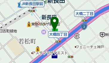 とり焼番鳥新長田店の地図画像