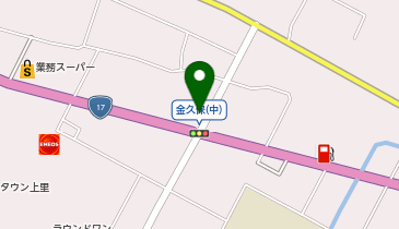 勝どき食堂 (上里店)の地図画像