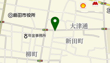 インドカレー デリーマハル 島田の地図画像