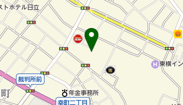 カクテルと食彩の店 とらんたんの地図画像