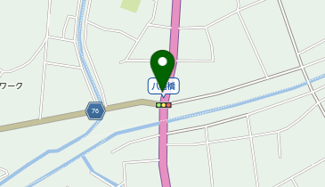 菓子処元尾の地図画像