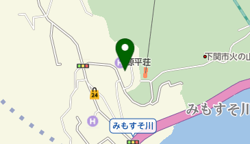 レストラン関彩の地図画像