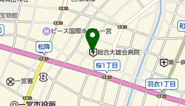 カフェテリア スカイラウンジ サクラの地図画像