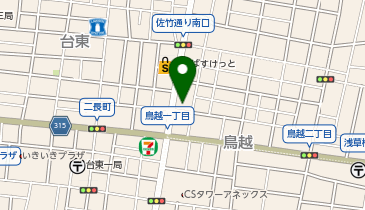 都寿司の地図画像