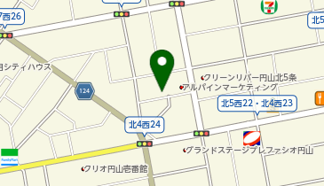 プディング マルヤマの地図画像