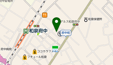 ほうせんの地図画像