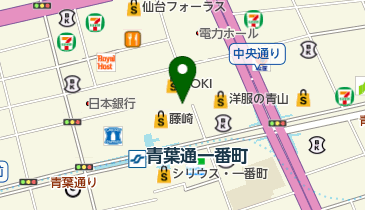 星乃珈琲店 マーブルロード店の地図画像