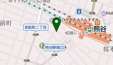 居酒屋りゅう家の地図画像