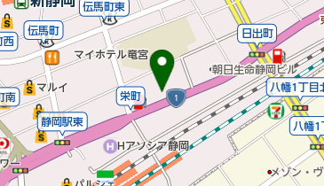 ベトナムレストラン ハノイの地図画像