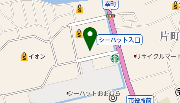 星乃珈琲店 長崎大村店の地図画像