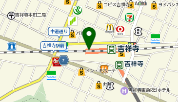 クラフトビアマーケット 吉祥寺店の地図画像