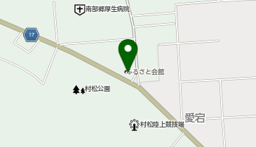 五泉市村松観光開発会館の地図画像