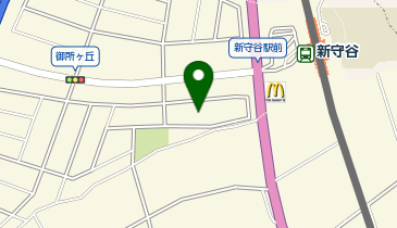 坊っちゃん亭 守谷店の地図画像