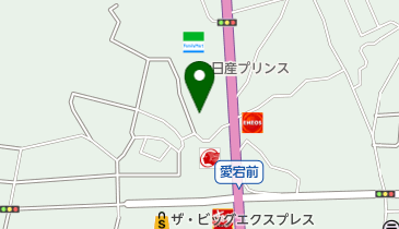 シーフードレストランメヒコ 郡山フラミンゴ館の地図画像