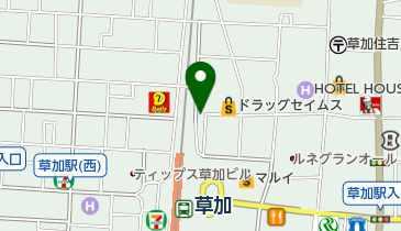 HAWAIIAN BAR COCO!夏の地図画像