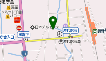 和かふぇよろづやの地図画像