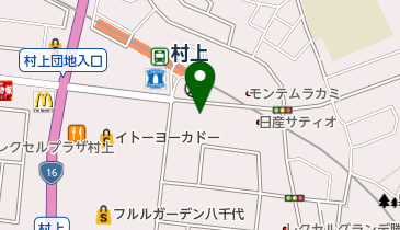 生そばあずま八千代村上店の地図画像
