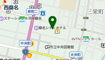 寿司御殿 アピタ桑名店の地図画像