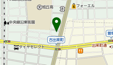 喫茶まいけるの地図画像
