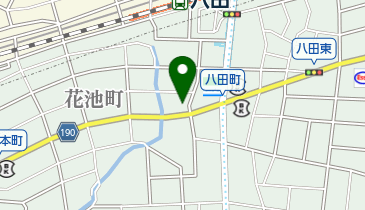 八田洋食堂 はなの地図画像