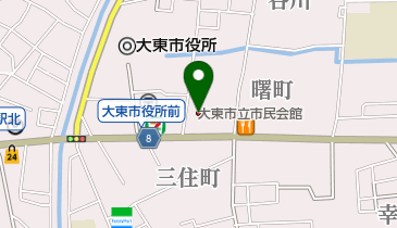喫茶レストラン グリル大東の地図画像