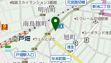 アニメ アンド 特撮バー ニュータイプの地図画像
