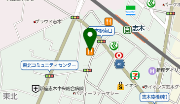 快活CLUB志木南口駅前店の地図画像