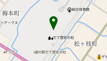 だてのてんぷらの地図画像