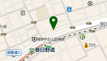 すし勝の地図画像