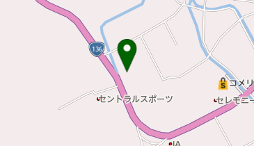 ココナッツの地図画像