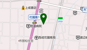 愛花園の地図画像