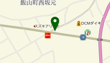 飯峰亭の地図画像