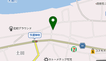 野の花の地図画像