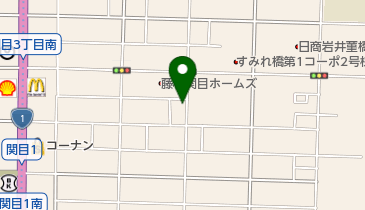 SOUTHERNの地図画像