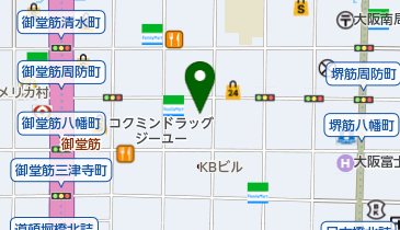 チョーハンの餃子の地図画像